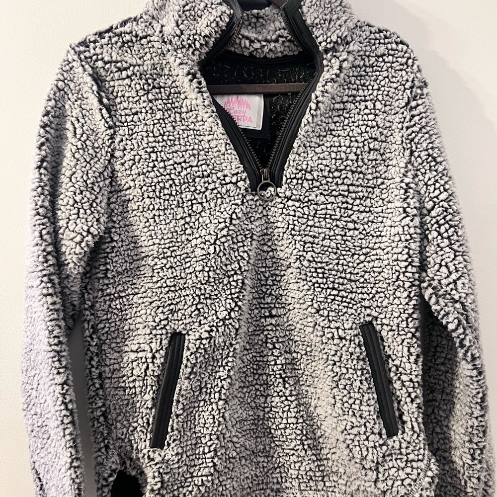 Sherpa fleece jacket